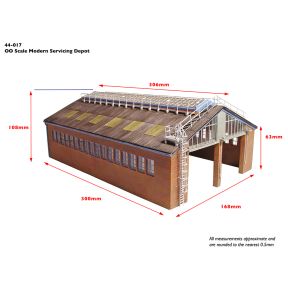 Bachmann 44-017 OO Gauge Modern Servicing Depot